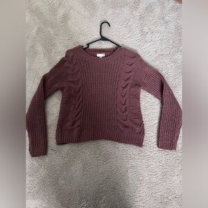 Women’s brown knit sweater
